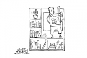 Иллюстрация к книге Александра Царёва "Страшные офисные сказки"