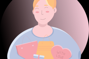 Иллюстрации для приложения Доставкин