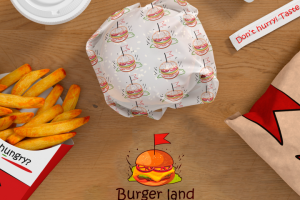 Фирменный стиль бургер ресторан