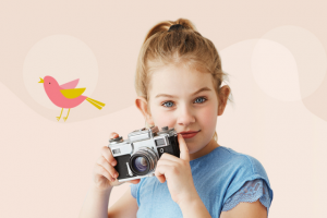 лендинг детской фотостудии образ