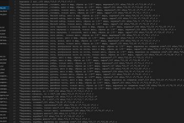 парсинг сайта с информацией о продуктах