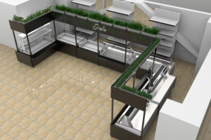 Проектирование торговой мебели, интерьеров