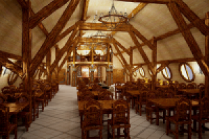 Визуализация обеденного зала