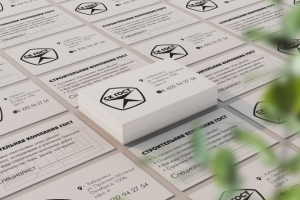 Визитные карты для строительной компании