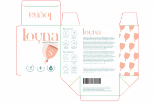 дизайн лого и упаковки для менструальной чаши (конкурс)