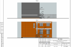 Проект входа Московская обл., ул.Овражная, д.47а