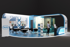 Выставочный стенд для фармацевтической компании Roche Holding