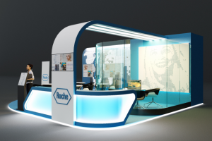 Выставочный стенд для фармацевтической компании Roche Holding