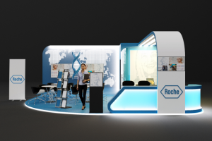 Выставочный стенд для фармацевтической компании Roche Holding