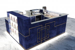 Проект кофейни в торговом центре.