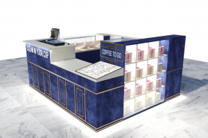 Проект кофейни в торговом центре.