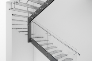 3D моделирование и визуализация стеклянной лестницы