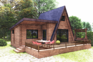 А-фрейм летний дом