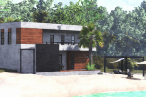 Дом у моря с террасой