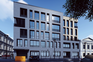 Визуализация ЖК переменной этажности по ул. Столбова,  г.Казань