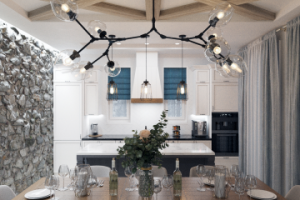 Дизайн проект коттеджа в поселке "Чайка"