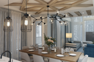 Дизайн проект коттеджа в поселке "Чайка"