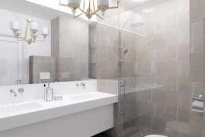 Дизайн проект ванной комнаты