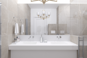 Дизайн проект ванной комнаты