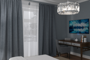 Дизайн интерьера коттеджа. 2 этажа, площадью 220 м2.