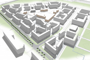 Эскизный проект планировки территории в SketchUp