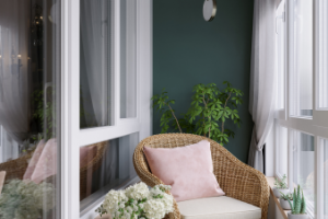 3д визуализация балкона