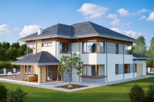 3d визуализация экстерьера