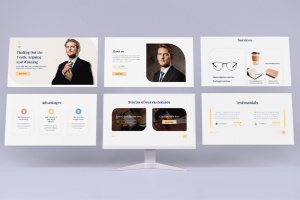 Lading Page для фирмы Юристов из Польши