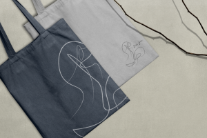 Шоппер sea foam