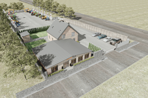 Дизайн и 3D визуализация коммерческого загородного комплекса . Т