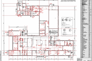 План электрооборудования школы_1 этаж