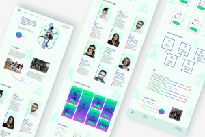 Landing page для студии танцев