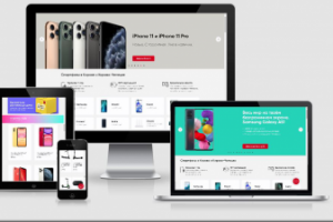 Адаптивный сайт по продаже чехлов для мобильных телефонов