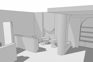 Моделирование пространства без текстур