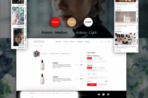E-commerce интерент-магазин косметики