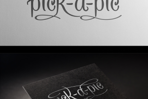 Отборочный процесс: Рождение логотипа для "pick-a-pic"