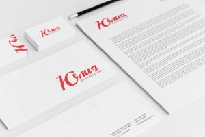 Создание фирменного стиля для компании Юлия - дизайн ваших стен
