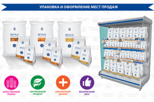 Pазработка компании о продвижению специализиованной муки