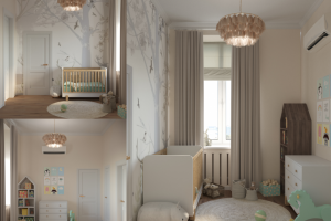 Детская 2. Визуализация проекта для студии Svetlitsa