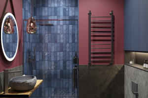 Ванная 1. Визуализация проекта для студии Svetlitsa