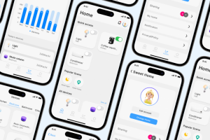 Дизайн приложения "Умный дом"