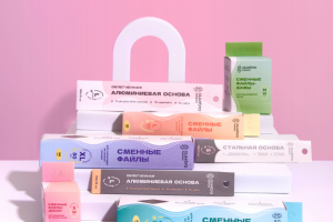 упаковка для бренда товаров для маникюра