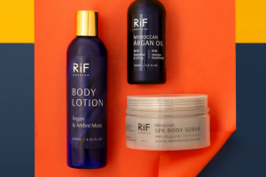 этикетка для серии косметических средств