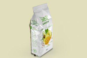 концепт упаковки для смузи + иллюстрация