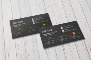 личная визитка для предпринимателя