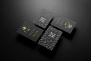 визитки для эш-студии