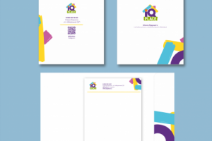 папка для школы английского языка + бланк а4