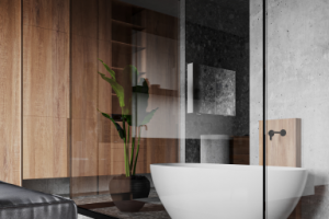 3D визуализация интерьера с ванной