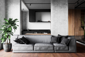 3D визуализация интерьера с ванной