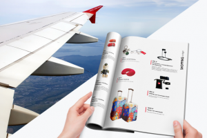 Разработка дизайна бортового журнала для "Ural Airlines".